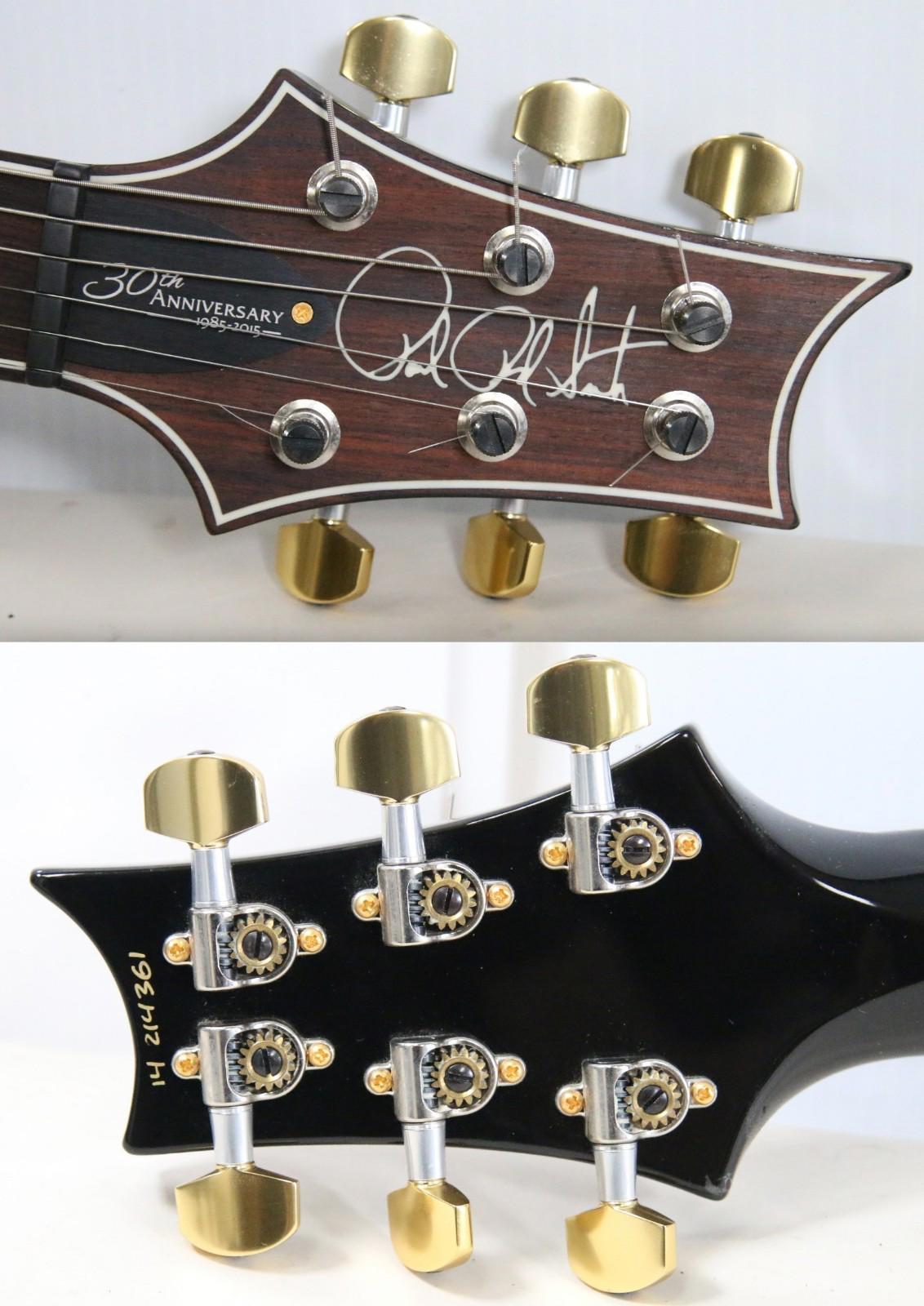 2014 PRS Custom 24 30th Anniversary Edition Charcoal Burst Guitar w/Papers *WOW*